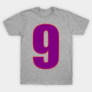 Proud in Purple: 9's Defining edge T-Shirt